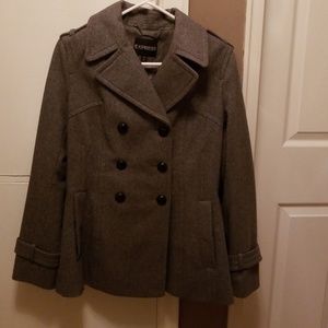 Express peacoat